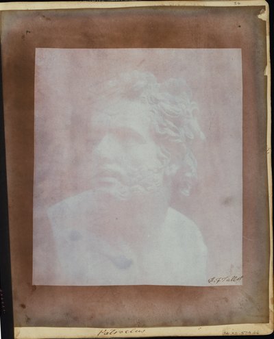 Buste van Patroclus door William Henry Fox Talbot